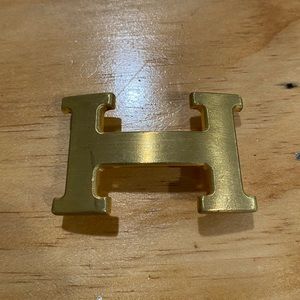 Hermes belt buckle only